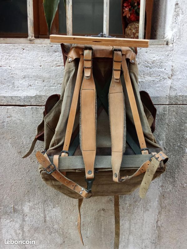 Sac à dos militaire ancien (image 4)