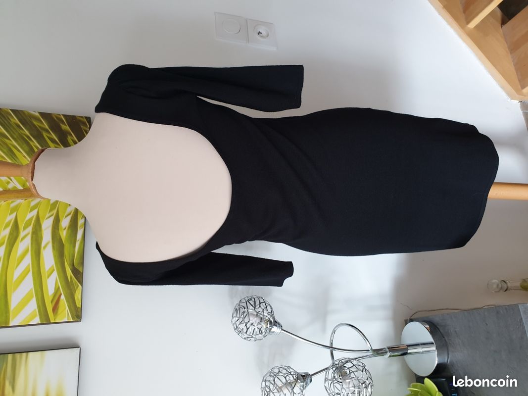 Jolie robe noire légère demi-saison 🌻 Neuve (image 1)