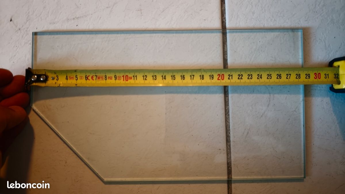 Lot de plaques d'étagères en verre transparent (bricolage / déco) (image 8)