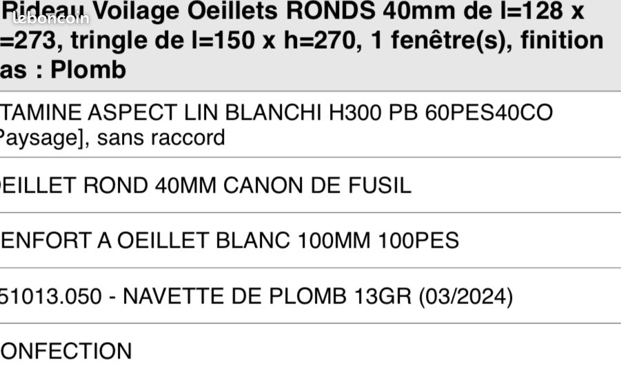 Rideaux velours souple avec occultant et voilage (image 8)