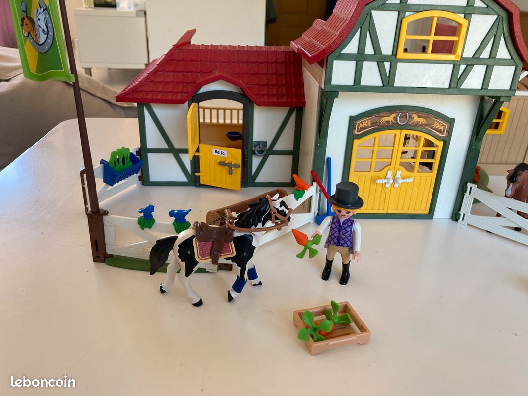 Base De Calèche Playmobil 5226 – Pour Scènes D'équitation, Ferme, écurie