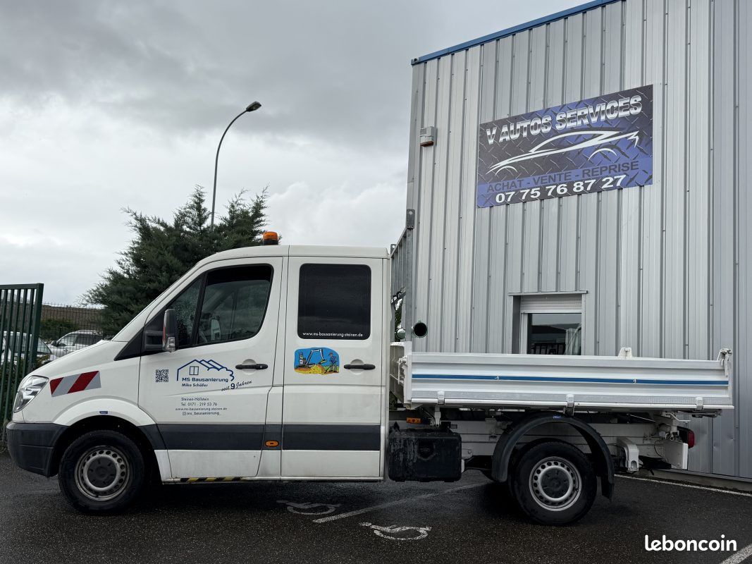 Mercedes-Benz Sprinter 311CDI 109ch Double Cabine Benne Boite Auto (image 3)