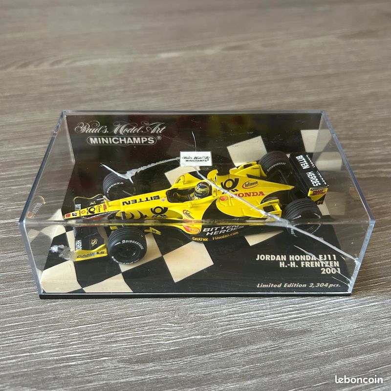 Figurine F1 1/43 Heinz-Harald Frentzen - Dany 2001 - Collection Formule 1