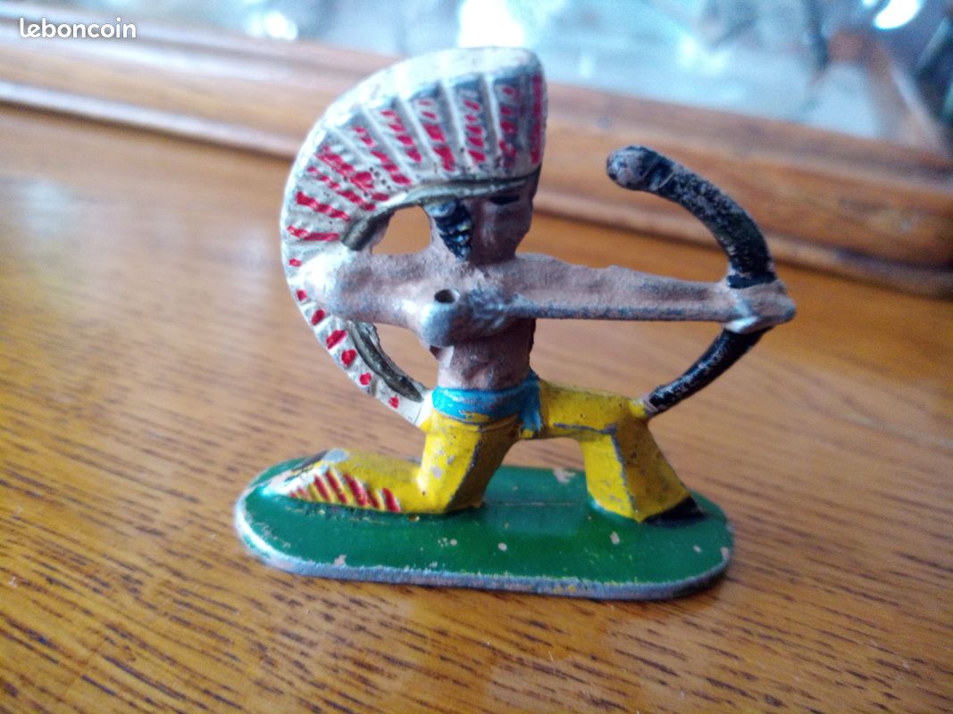 5 Soldats QUIRALU SOLDALU - Socle Losange - Réf Q3 CP15 - Occasion