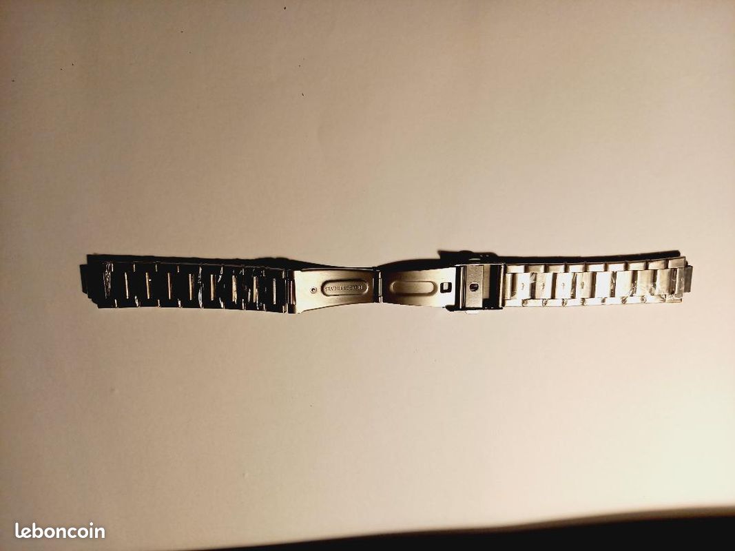 Bracelet De Montre Métallique Acier Inoxydable - Largeur 20 Mm - Neuf Sans étiquettes