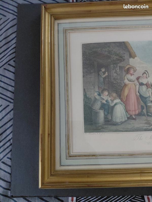 Tableau avec gravure (image 2)