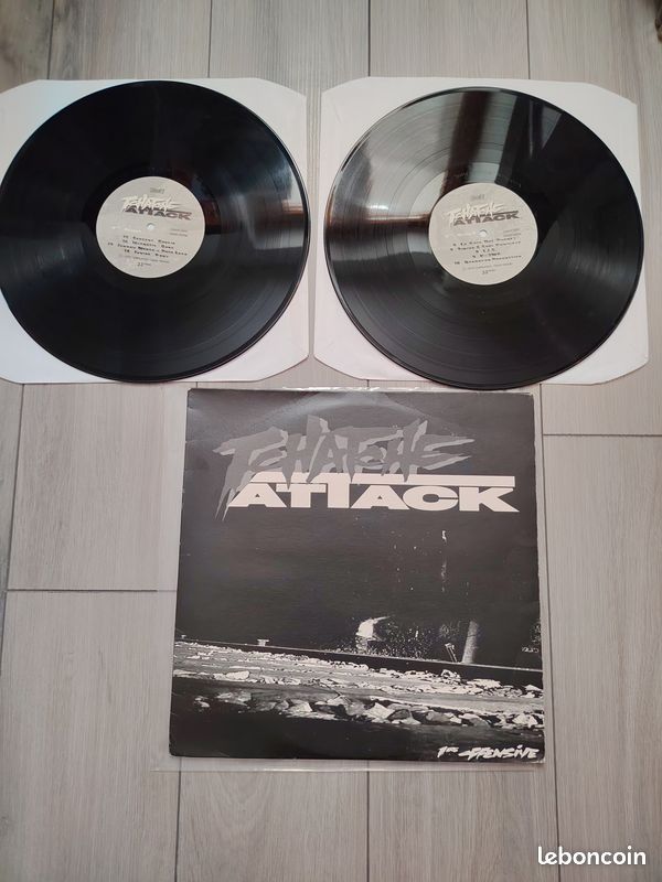 Vinyles 2x LP compilation Tchatche Attack (1ère Offensive) 1996 (image 1)