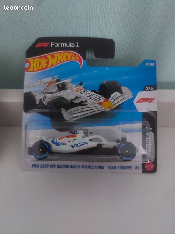 Hotwheels F1 team VISA CASH APP RACING BULLS (image 1)