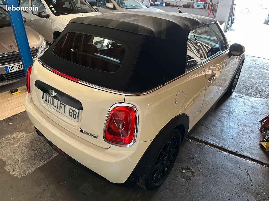 Mini cooper cabriolet 1.5 i 136 cv 94790 kms garantie 12 mois (image 3)