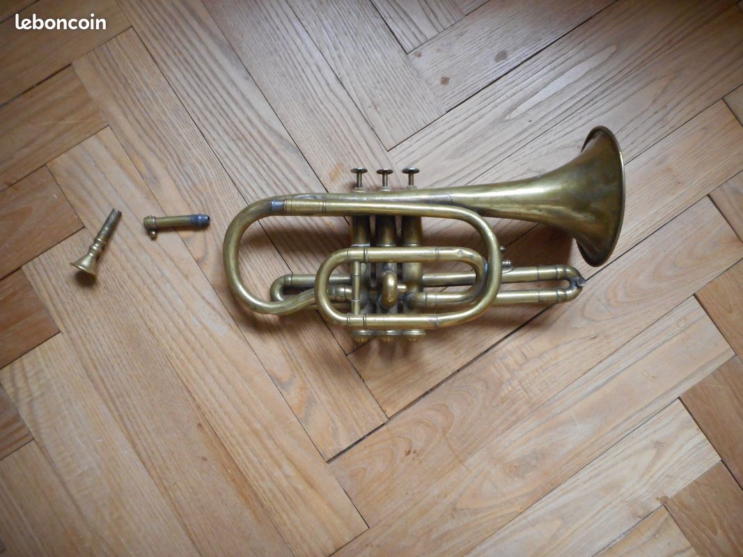 CORNET à PISTONS ancien rare marque du 19ème (image 2)