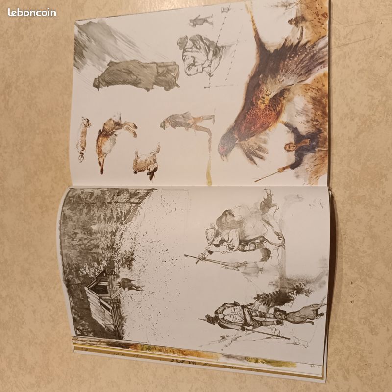 Livre Dessins de chasseb-Rien Poortvliet (image 8)