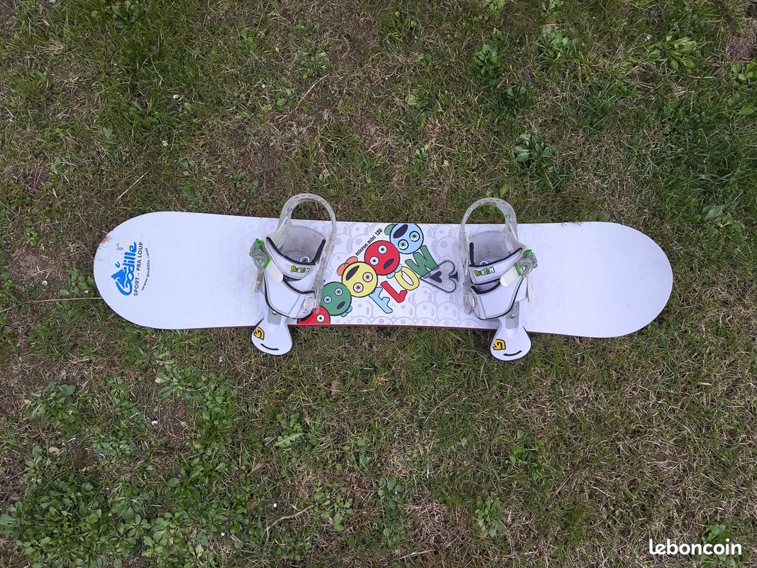 Snowboard Flow Rhythm 160 Cm - Noir - Sans Fixations - Occasion