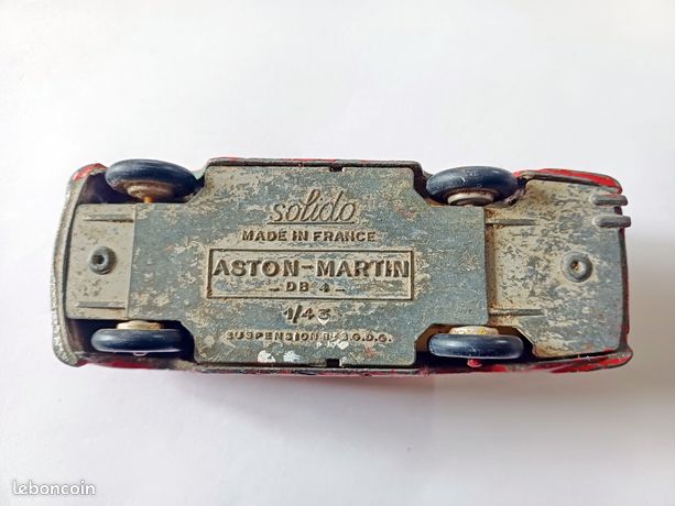 Modèle Réduit Aston Martin DB4 1960 Solido 1/43 - État