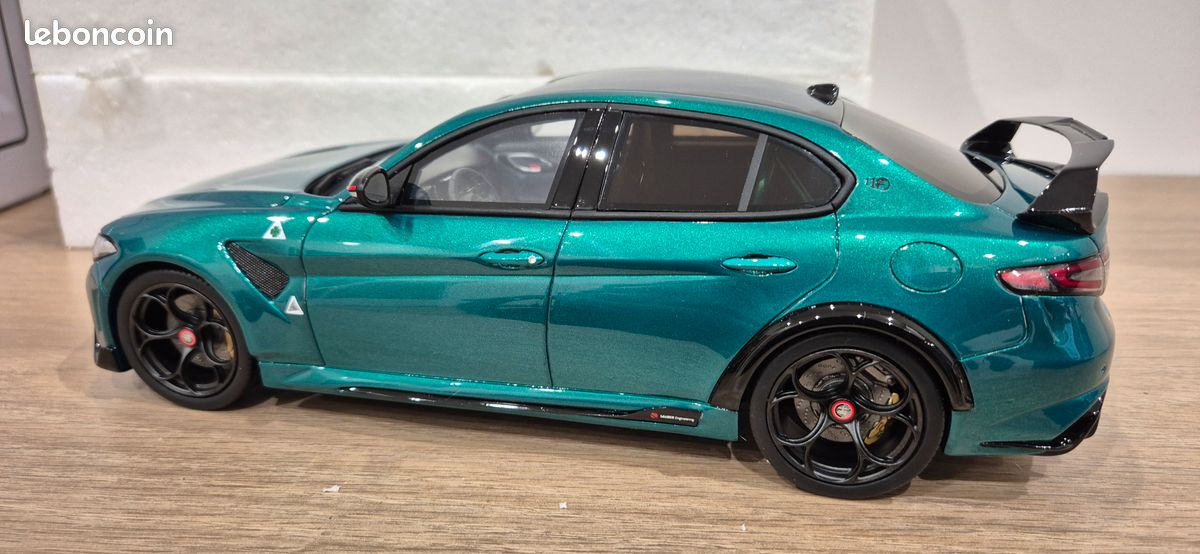 Alfa Romeo Giulia GTAm 1/18 Otto OT989, Résine Vert, Neuve Sous Boîte