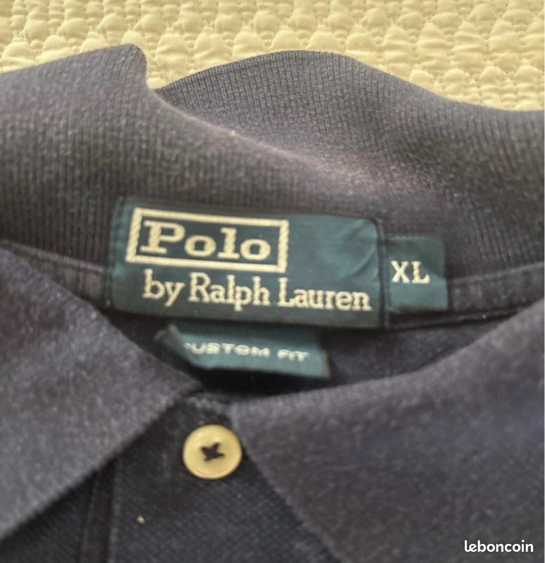 Polo ralph floren bleu marine (image 3)