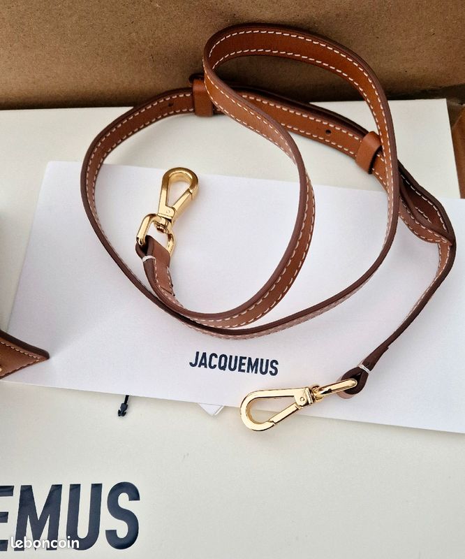 Jacquemus grand chiquito light brown neuf (image 9)