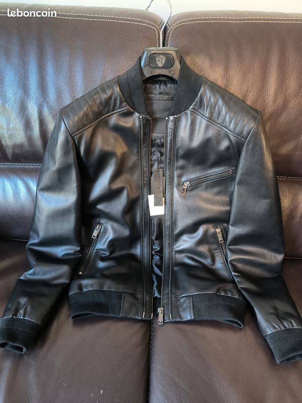 Medraycenters Blouson Cuir Homme Izac Veste Izac IZAC Veste Casual