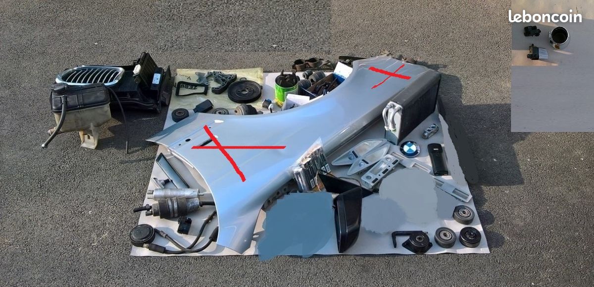 Nombreuses pièces BMW 530D E39 Phase 2 (image 3)