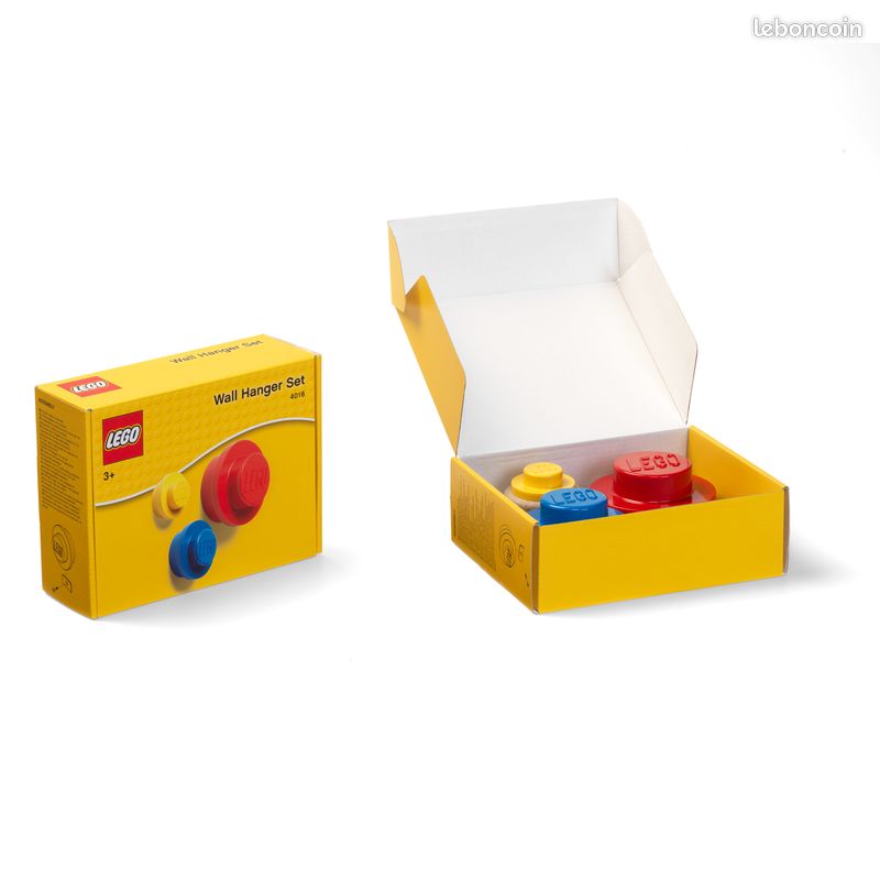 Lego- port manteaux tricolore lego (image 4)