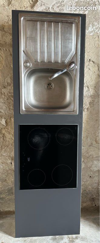 Evier, plan de travail et plaque de cuisson (image 6)