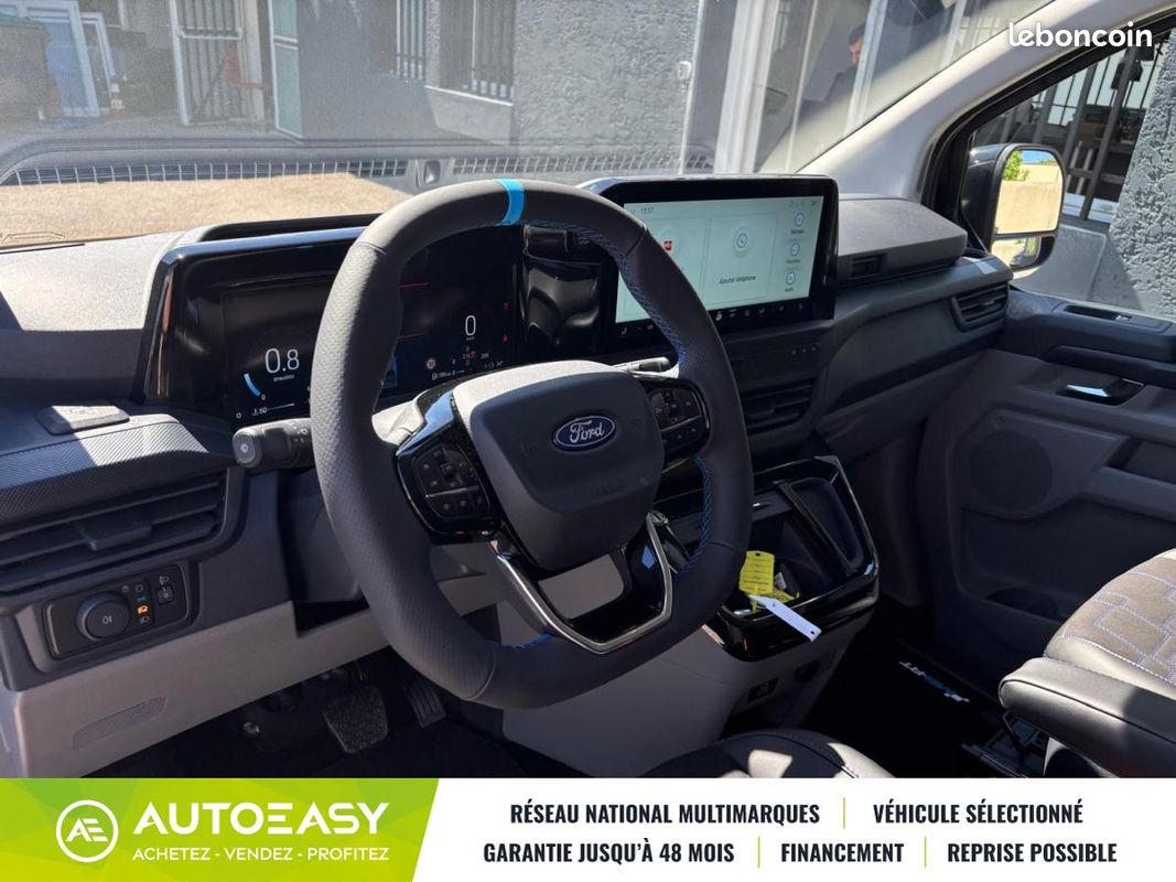 Ford Custom TRANSIT CUSTOM MS-RT 2,0 ECOBLUE DIESEL NEUF 40 KM / IMMAT FRANCAIS MAI 2026 MSRT MS RT (image 8)