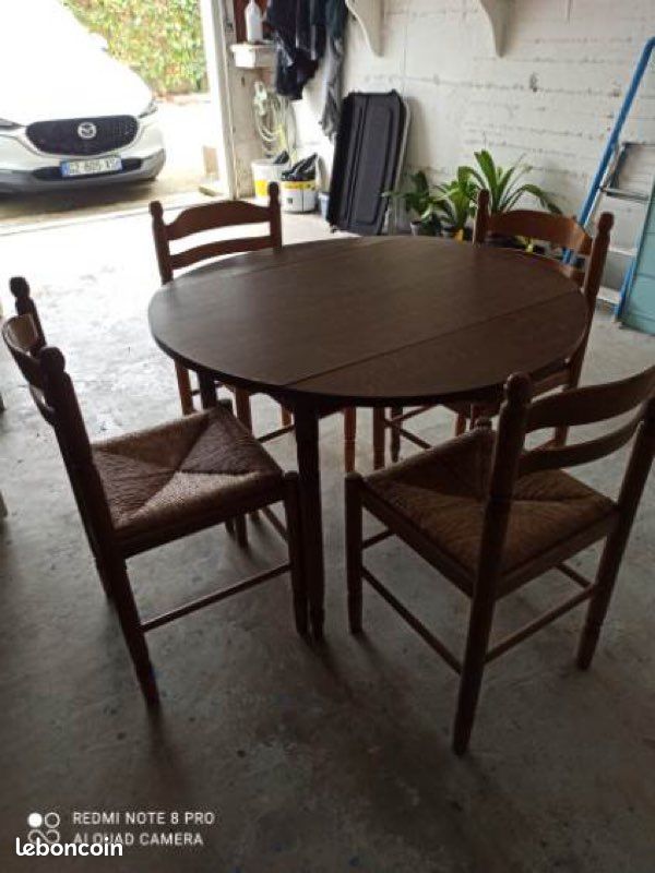 Table à manger + chaises (image 1)