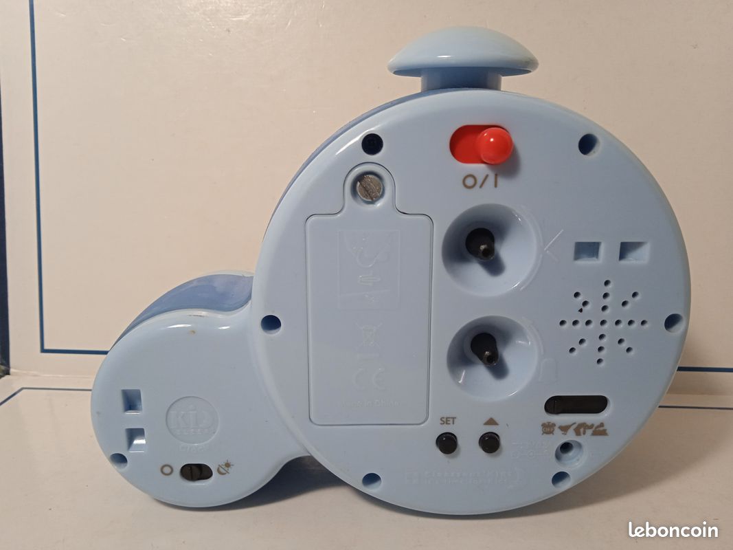 Mon Premier Réveil Kid'Sleep Clock veilleuse enfant indicatrice de réveil bleu (image 3)