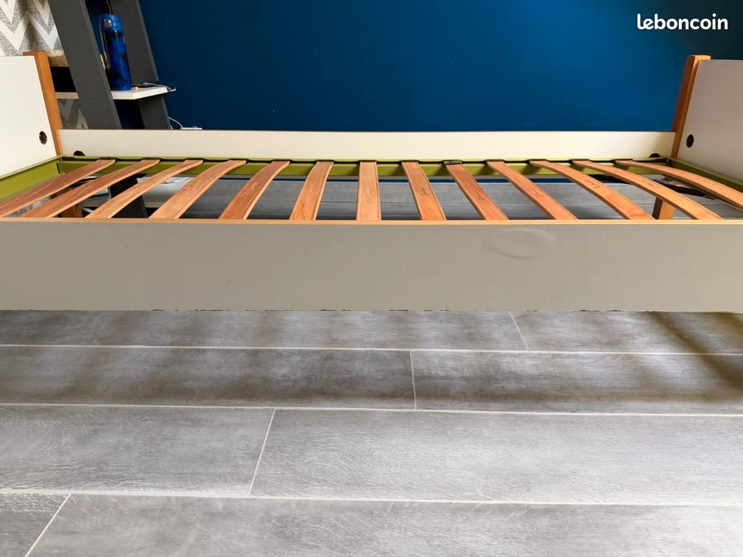 Lit blanc 90x190 (image 6)