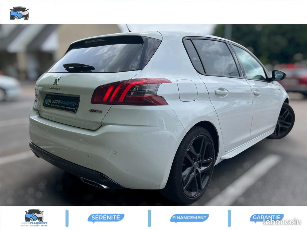 PEUGEOT 308 GT LINE 1.2i 12V S&S - 130 - BV EAT8 II BERLINE - GARANTIE 6/12 MOIS (image 5)