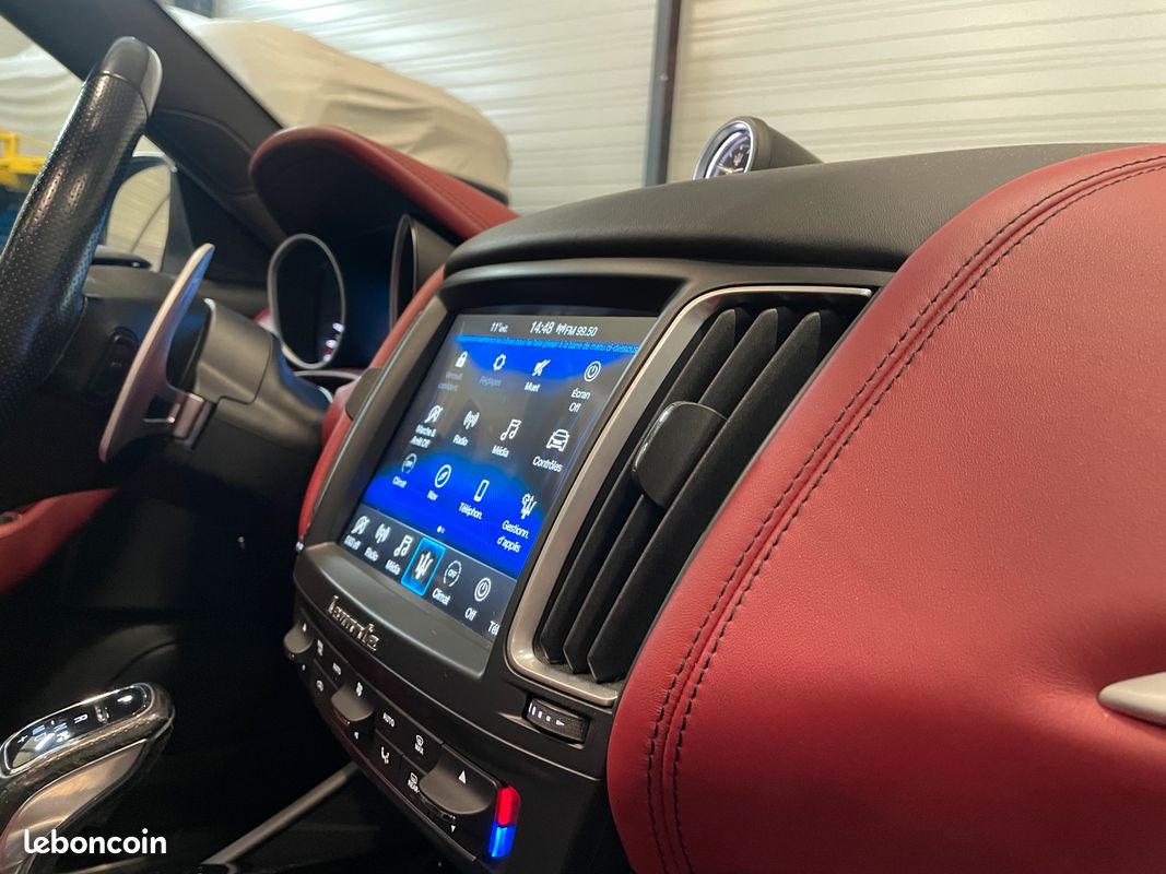 Maserati Levante SQ4 GranSport – 430 cv – Garantie 12 mois offerte - Nero Ribelle – Entretien à jour (image 10)