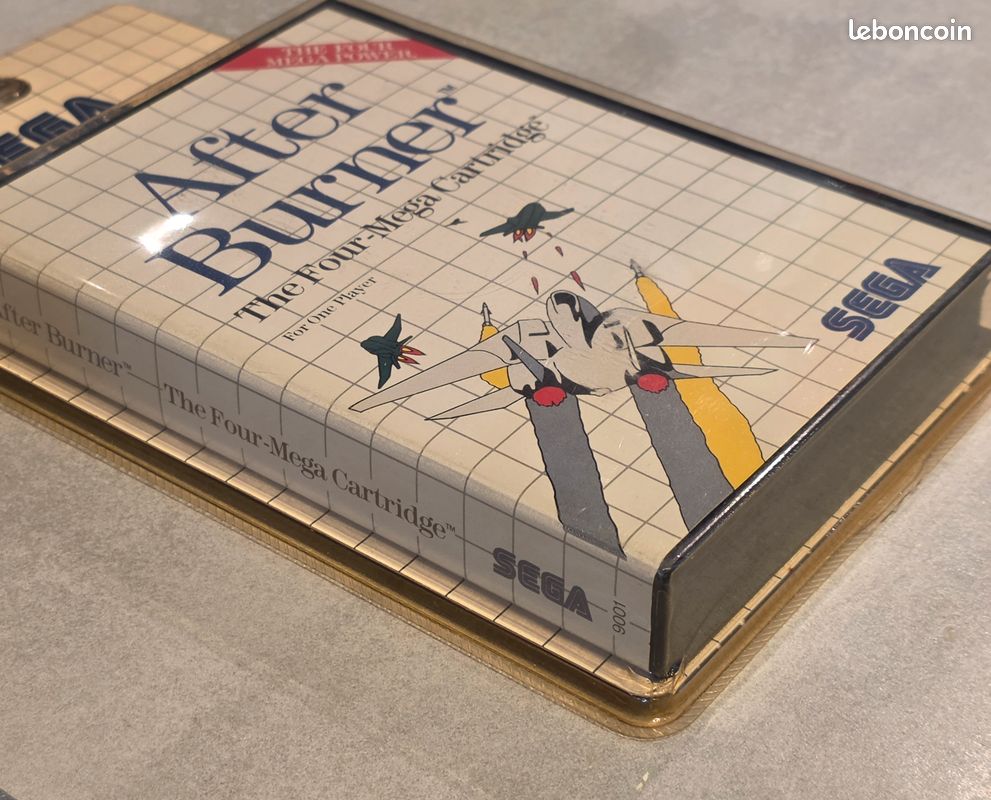 After Burner – Jeu Complet Sega Master System, Boîtier Bon état