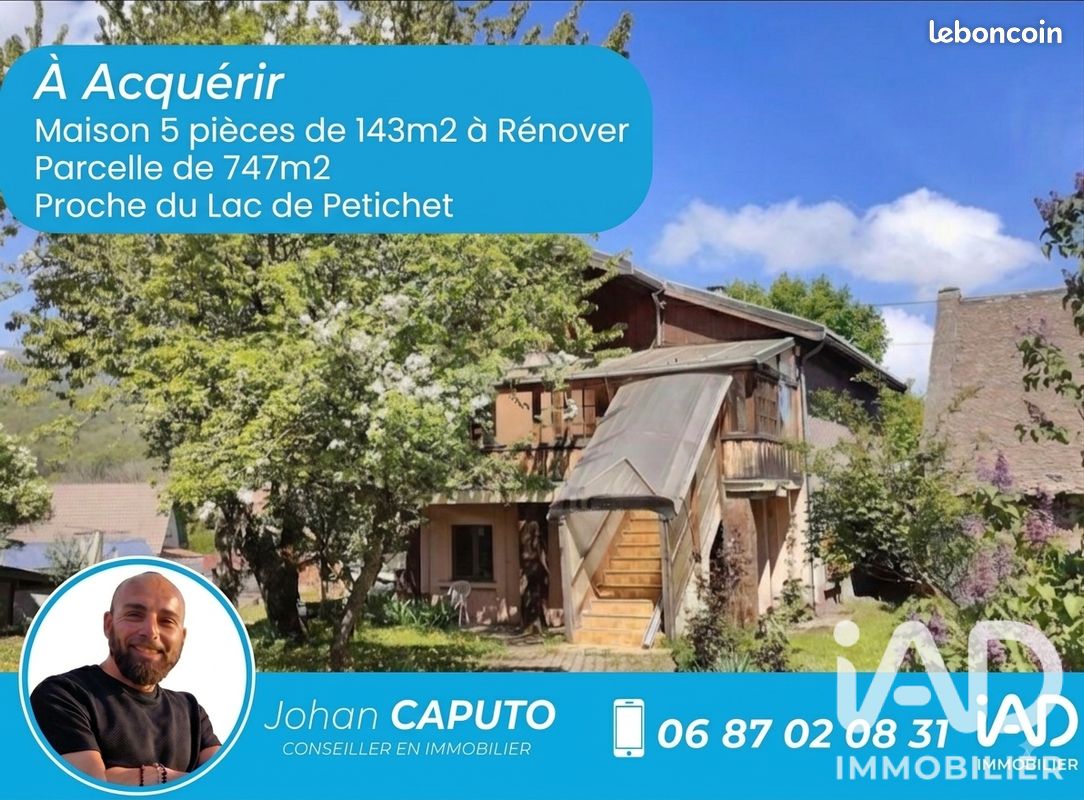 Maison 5 pièces 143 m² · à Saint-Théoffrey · 143 m² · 179 000 €