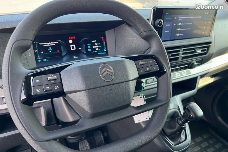 Citroen JUMPY FG M 1.5 BLUEHDI 120CH S&S PACK PREMIUM CONNECT NEUF 20 KMS 23 300 HT (image 14)