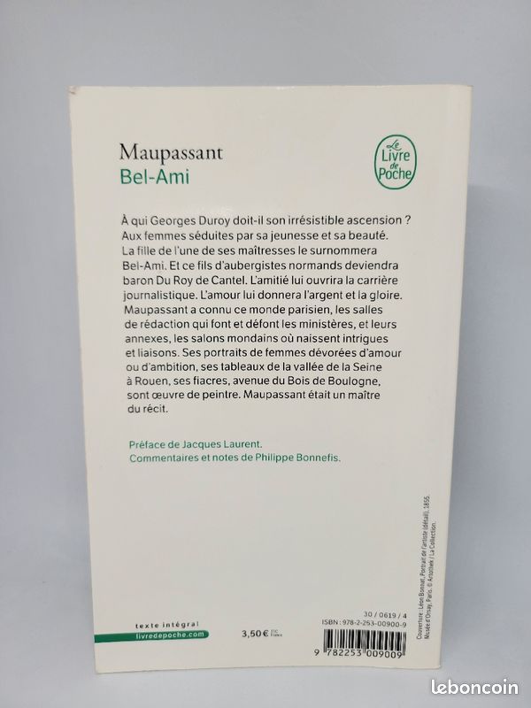 Livre Bel-Ami de Maupassant (image 3)