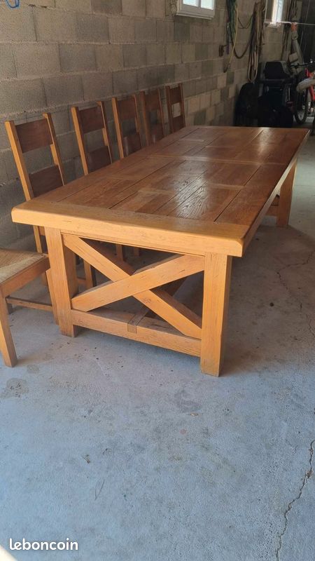 Table de ferme 2m50 (image 2)