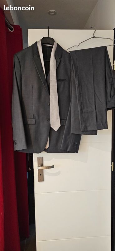Costume gris celio Vêtements