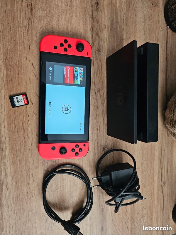 Nintendo switch+fifa 20 (image 1)