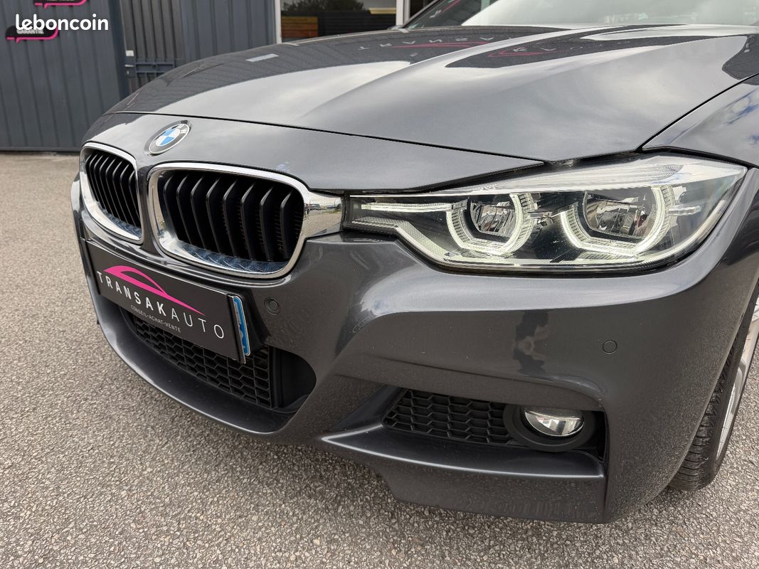 BMW SERIE 3 F30 LCI 318i 2.0L 136 ch M Sport A / TOIT OUVRANT / CUIR / TETE HAUTE (image 8)