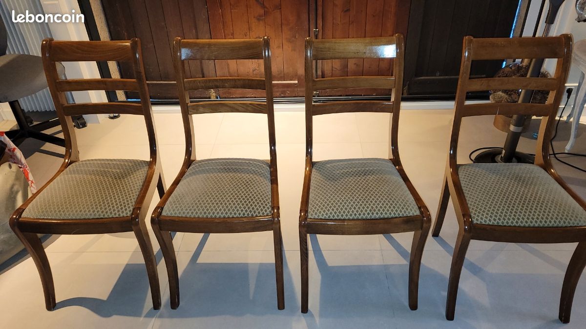 Chaise en hêtre massif très confortable comme neuve (image 5)
