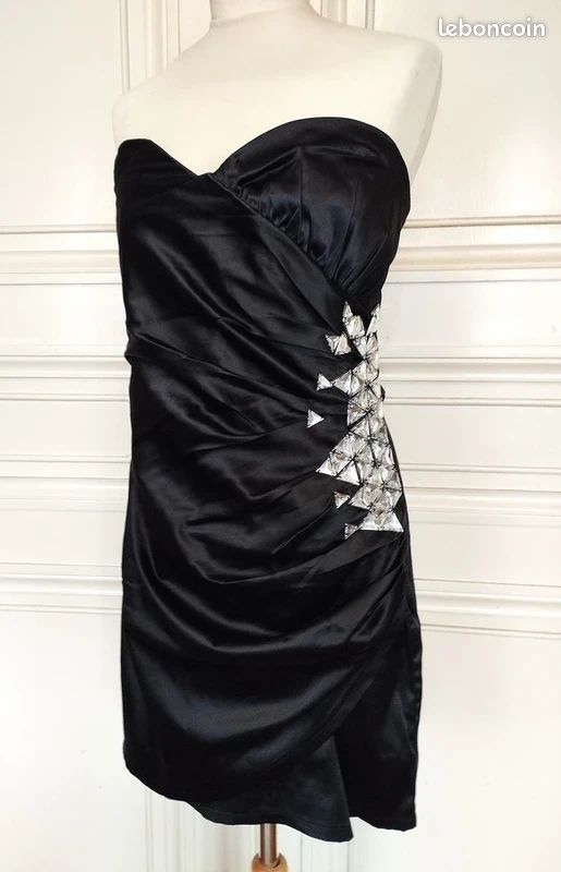 Blooberries Robe Soirée Fêtes Bustier Cocktail T L/XL (image 9)