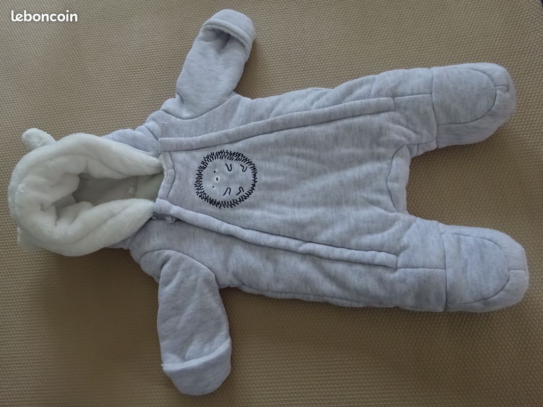 Lot vêtements naissant 0 mois (image 2)
