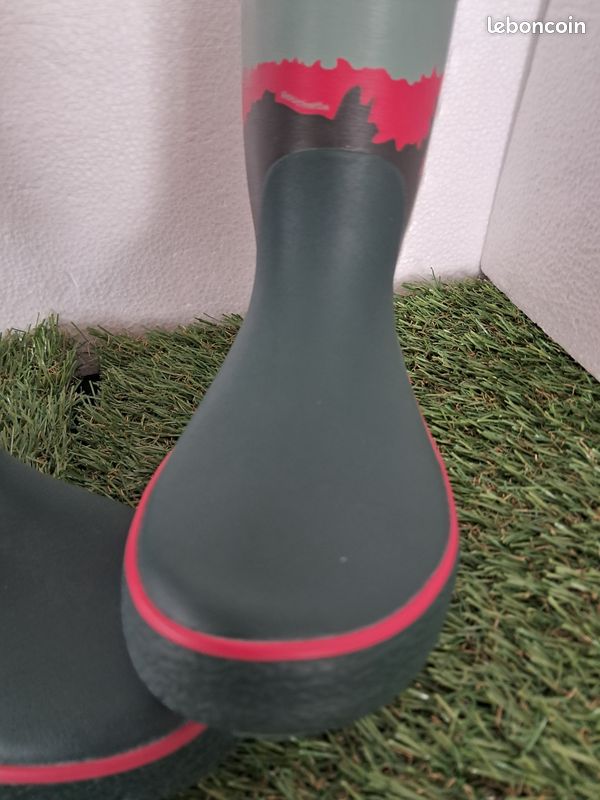 Superbes Bottes Vertes - Horizon Kids - Rouchette - pointure 27 (image 4)