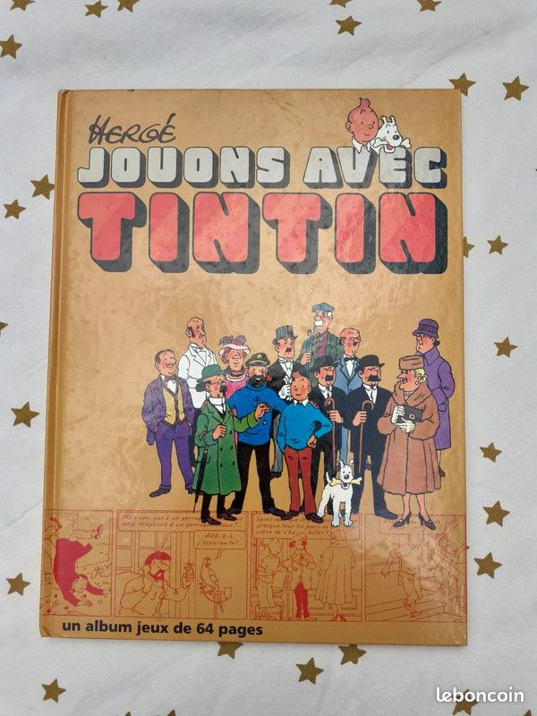 Livre Jouons avec Tintin (EO) (image 1)
