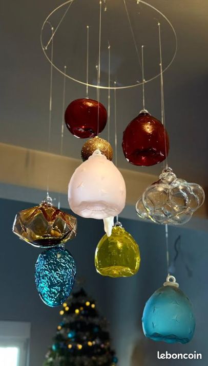 Boule De Noël Noir Fosinz Support De Présentation En Fer à Suspendre Avec Crochets Pour Suspendre Un Globe En Verre, Une Plante, Un Terrarium, Une Boule De Noël, Une Décoration De Maison