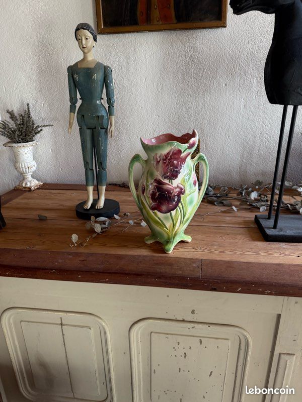 Vieux Galon Vintage Avec Rosaces - Ruban Déco Fin, Idéal Pour Loisirs Créatifs Et Couture