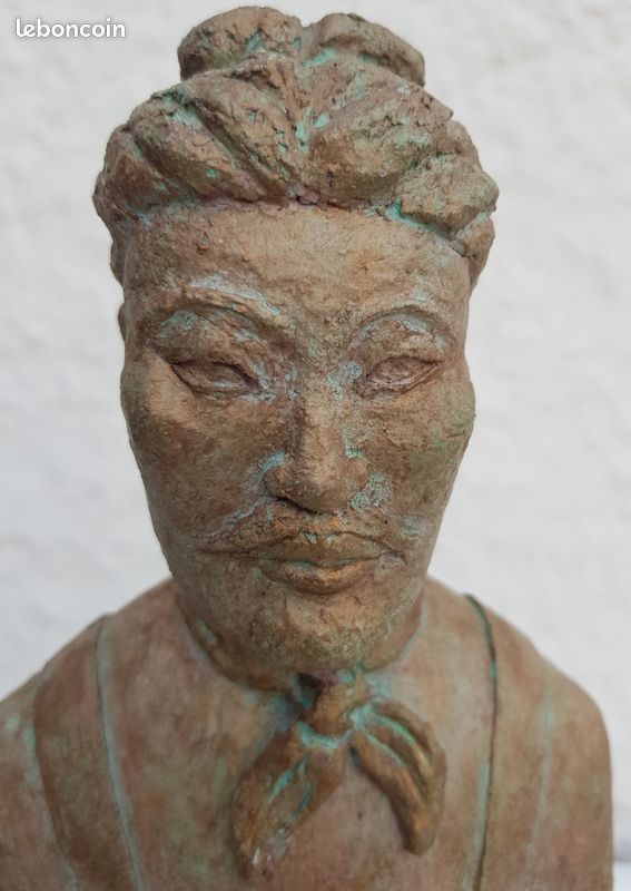 Sculpture Guerrier Chinois "QUIN" (image 4)