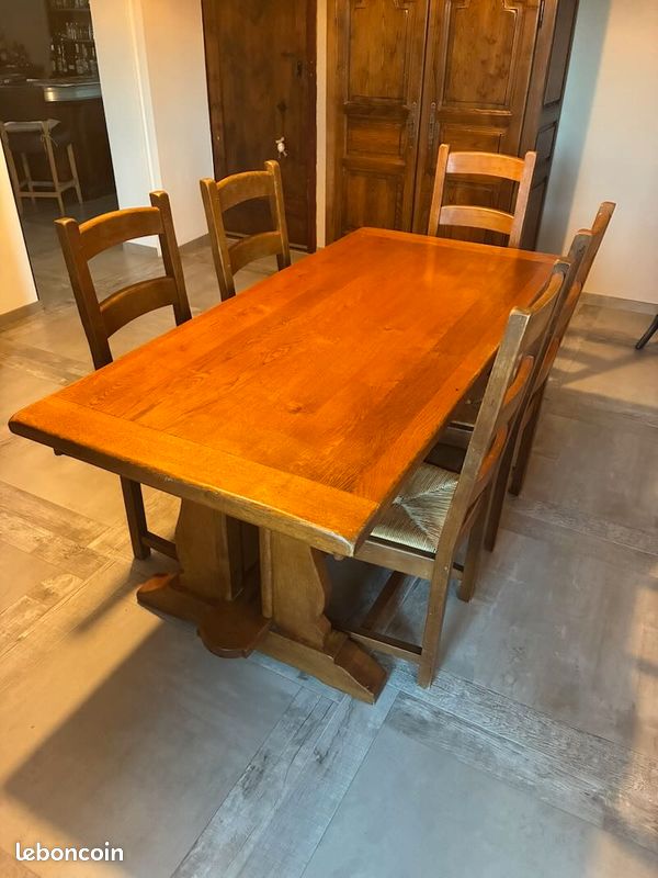 Table de Ferme 182x83x77 (image 1)