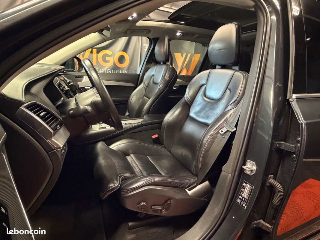 VOLVO XC90 T8 TWIN ENGINE 320Ch + 87CH INSCRIPTION LUXE GEARTRONIC 7 PLACES TOIT OUVRANT PANORAMIQUE (image 8)