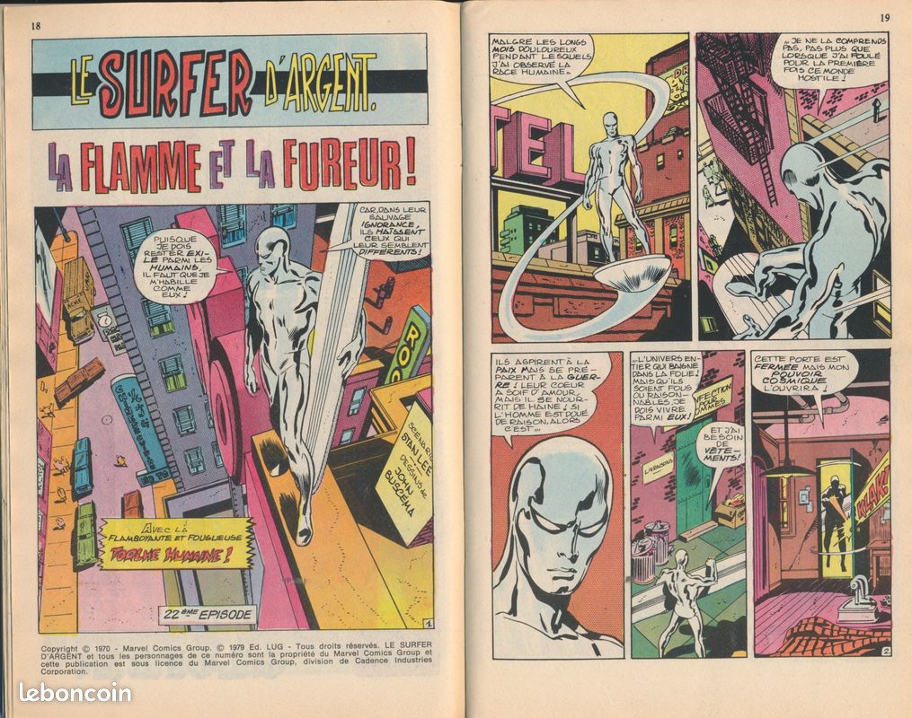 Nova n°22 en très bon état, l'araignée - le surfer d'argent - nova (1979) (image 5)