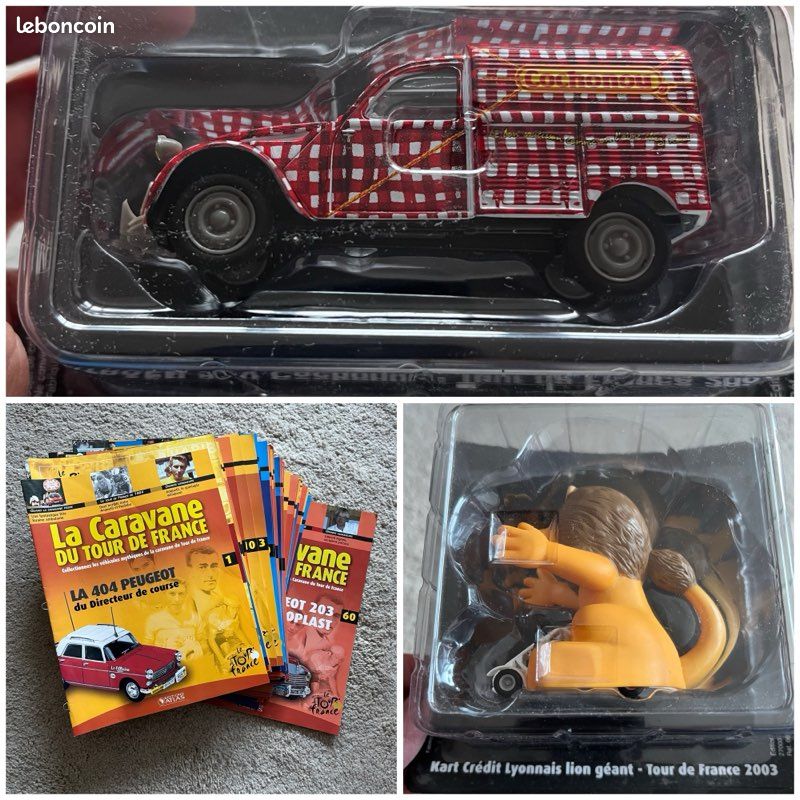 Objet De Collection Caravane Publicitaire – Tour De France Cycliste, Vintage France